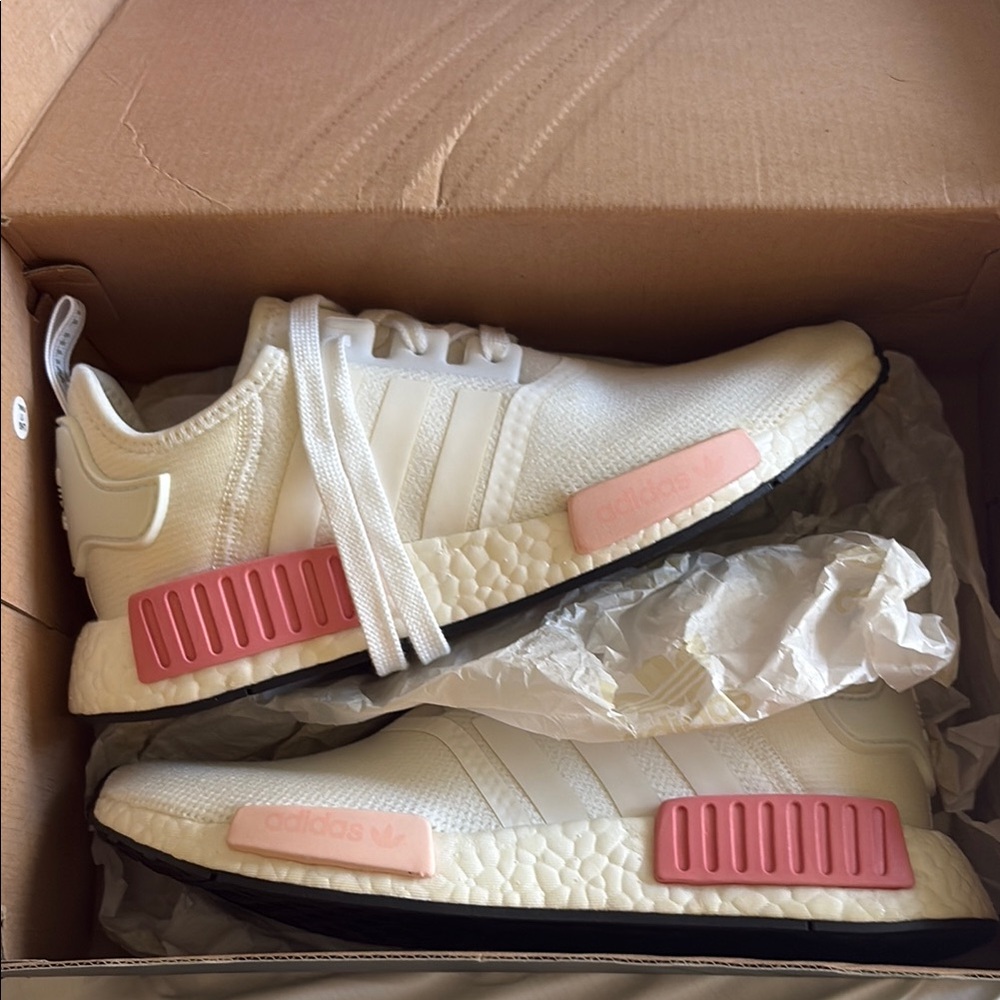 Adidas Womens NMD sneakers - White and Pink
